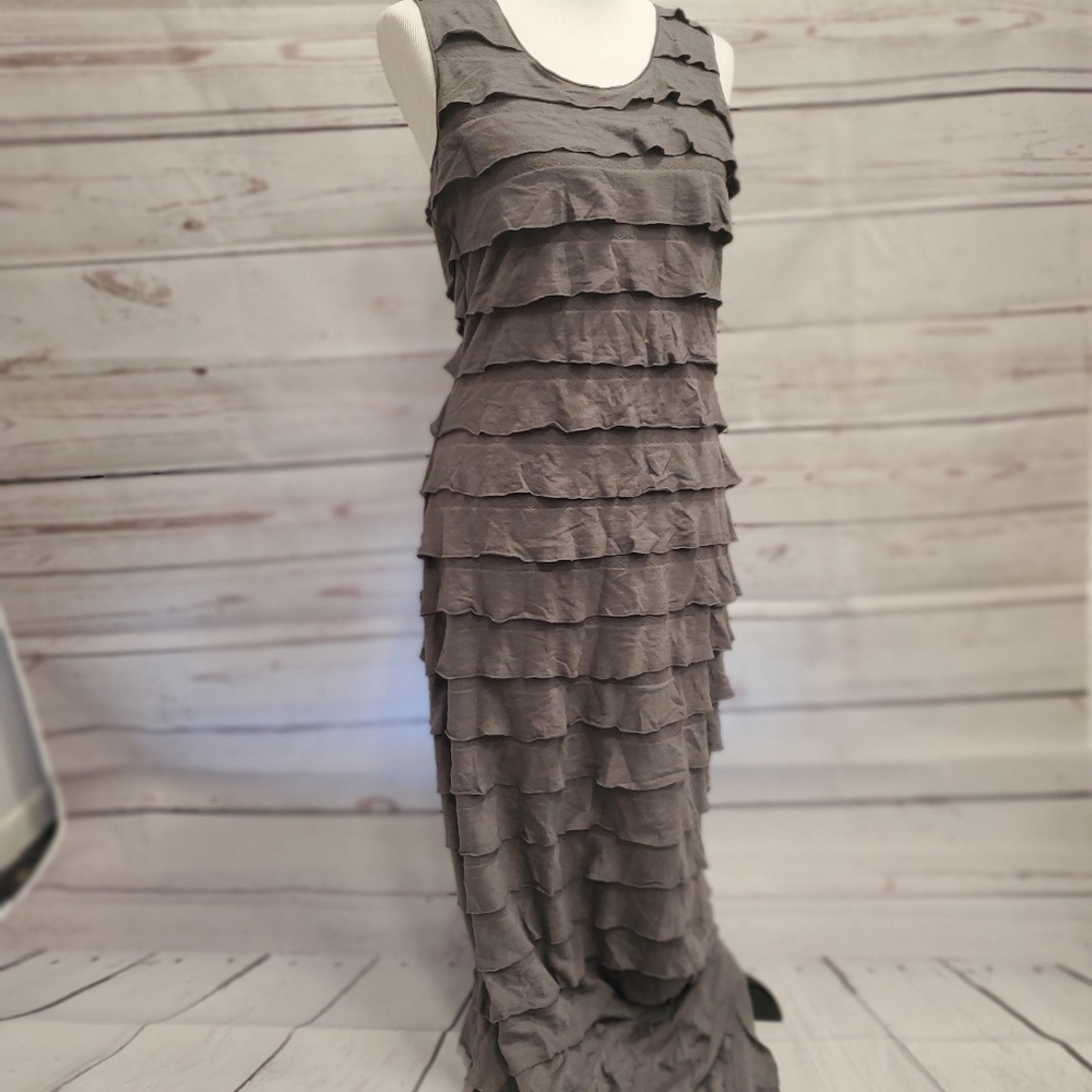 Max Edition Layered Maxi Dress SZ LG